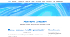 Desktop Screenshot of massages-lausanne.com